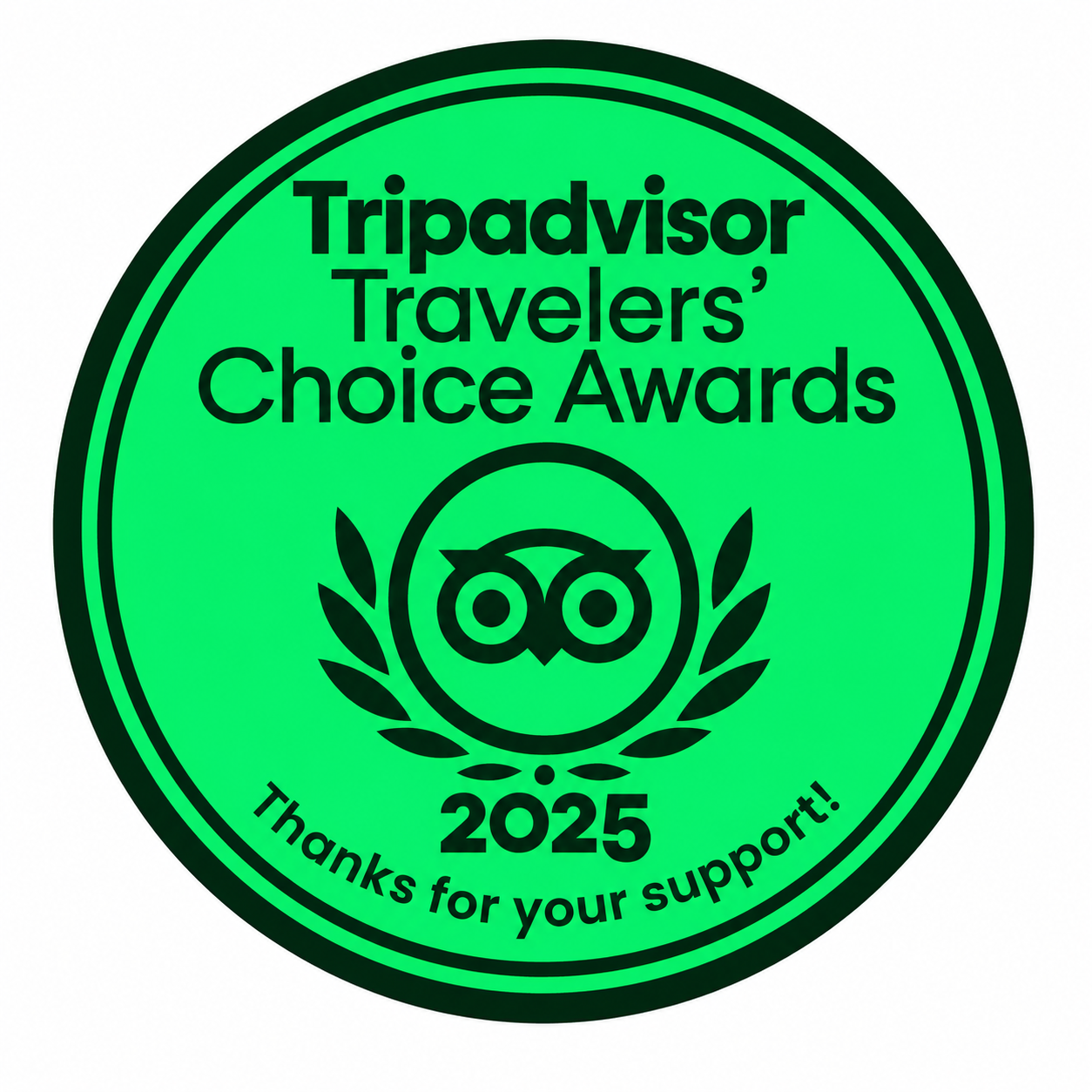 Tripadvisor Travelers’ Choice Awards 2025