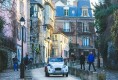 2cv Citroën dans quartiers insoupçonnés