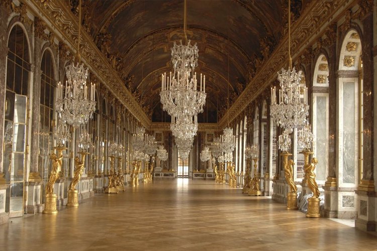 Interior of the Palace of Versailles