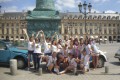 Grupo en la plaza Vendôme